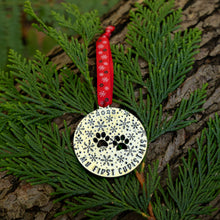 Load image into Gallery viewer, Paw Print Bauble
