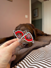 Load image into Gallery viewer, Hectorthechocolabo Strawb sticker pack
