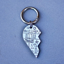 Load image into Gallery viewer, Silver circle carabiner
